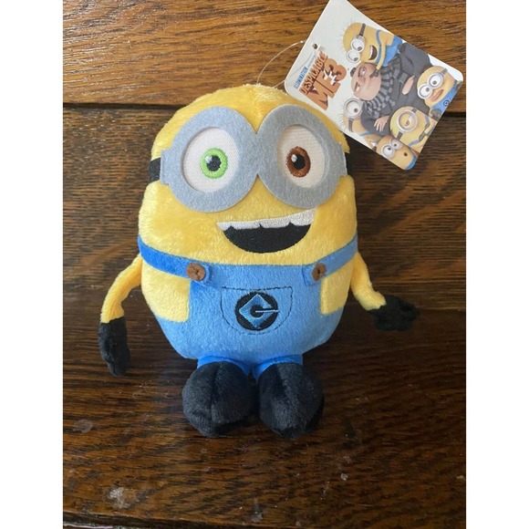 Despicable Me 2 Minions Illumination 6" Soft Plush KEVIN Universal Toys - Picture 8 of 8